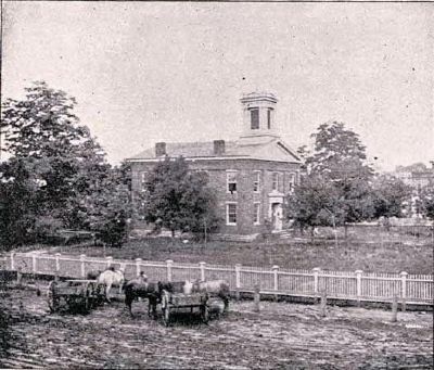 Old Photo - Petersburg Courthouse image. Click for full size.