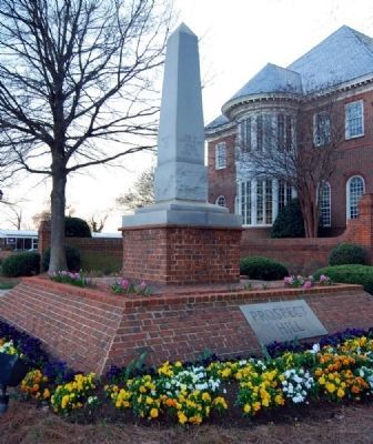 Prospect Hill Park Monument -<br>Northeast Corner. Click for full size. Prospect Hill Park Monument -<br>Northeast Corner image. Click for full size.