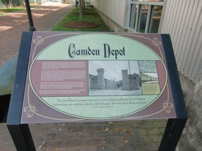 Camden Depot Marker image. Click for full size.