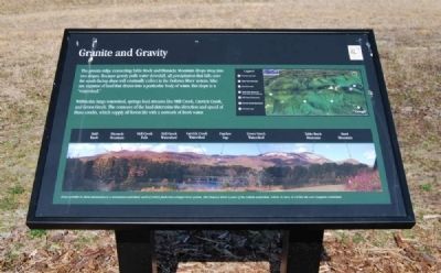 Granite and Gravity Marker. Click for full size. Granite and Gravity Marker image. Click for full size.