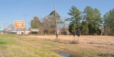 Site of Malakoff Man and Trinity River Markers.. Click for full size. Site of Malakoff Man and Trinity River Markers. image. Click for full size.