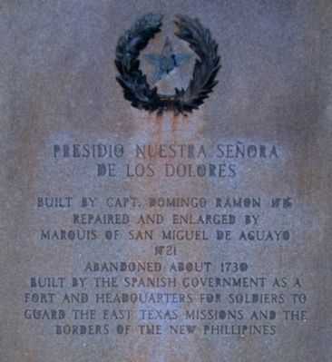 Presidio Nuestra Senora de Los Dolores Marker image. Click for full size.