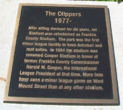 The Clippers Marker. Click for full size. The Clippers Marker image. Click for full size.