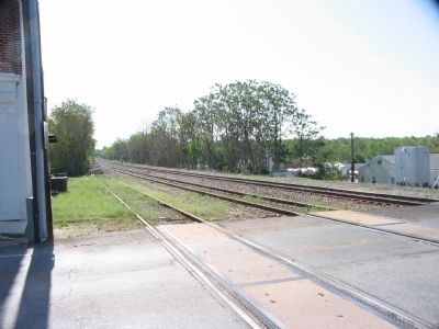 Rail Line at Appomattox Station image. Click for full size.
