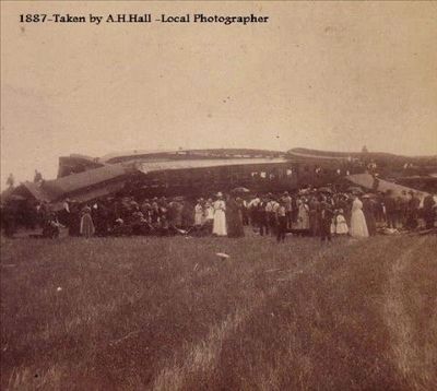 The Chatsworth Wreck. Click for full size. The Chatsworth Wreck image. Click for full size.