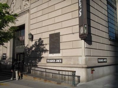 Marker on Court Street. Click for full size. Marker on Court Street image. Click for full size.
