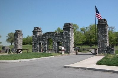 The Entrance to Fort Negley image. Click for full size.