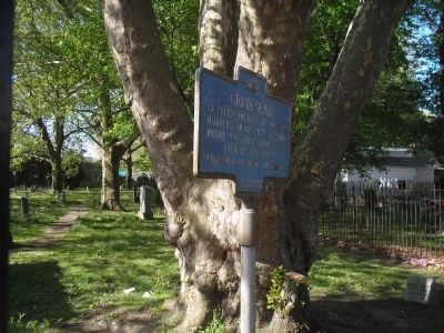 Marker on Gravesend Neck Road image. Click for full size.