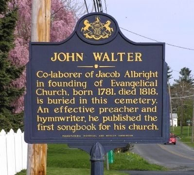 John Walter Marker image. Click for full size.