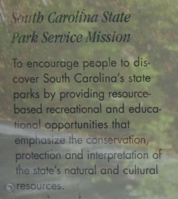 Table Rock State Park Marker image. Click for full size.