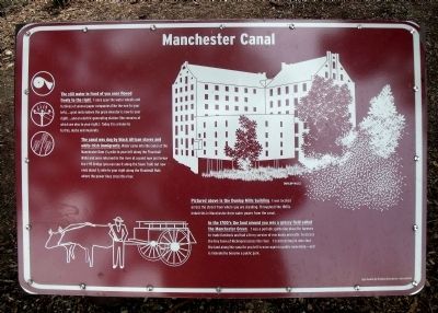 Manchester Canal Marker image. Click for full size.