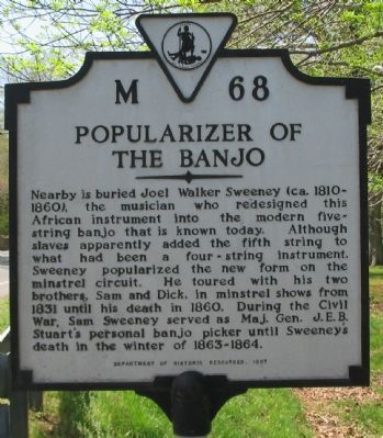 Popularizer of the Banjo Marker image. Click for full size.