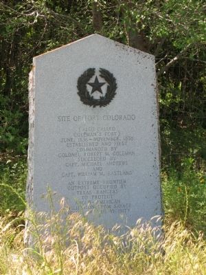Site of Fort Colorado Marker image. Click for full size.