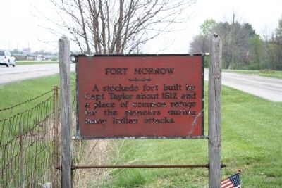 Fort Morrow Marker image. Click for full size.