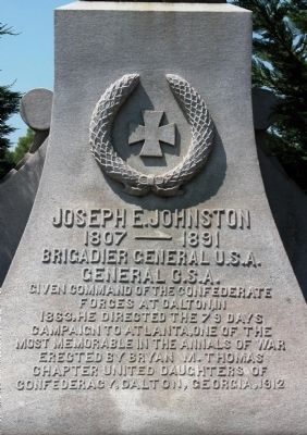 Joseph E. Johnston Memorial image. Click for full size.