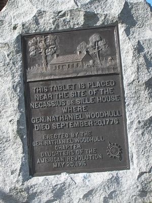 Necassius De Sille House Marker image. Click for full size.