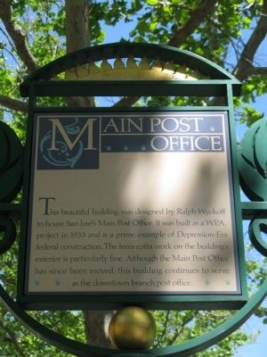 Main Post Office Marker image. Click for full size.