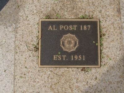 Plaque on the Memorial. Click for full size. Plaque on the Memorial image. Click for full size.