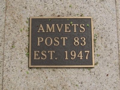 Plaque on the Memorial. Click for full size. Plaque on the Memorial image. Click for full size.