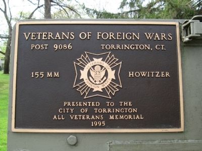 VFW 155mm Howitzer Marker image. Click for full size.