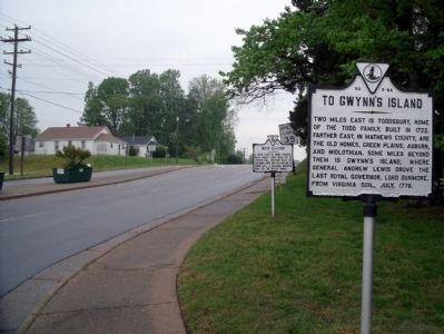 John Clayton Memorial Hwy (facing north). Click for full size. John Clayton Memorial Hwy (facing north) image. Click for full size.