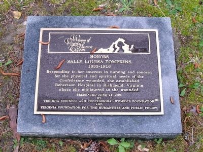 Women of Virginia Historic Trail plaque image. Click for full size.