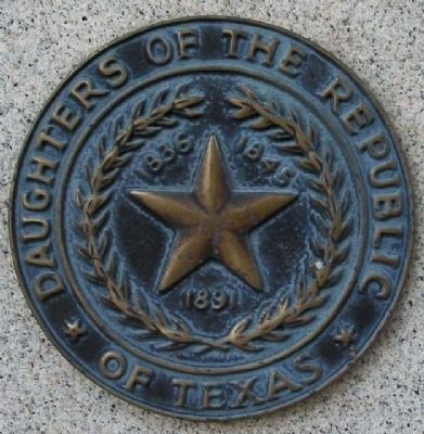 DRT Medallion on Driscoll Mausoleum. Click for full size. DRT Medallion on Driscoll Mausoleum image. Click for full size.