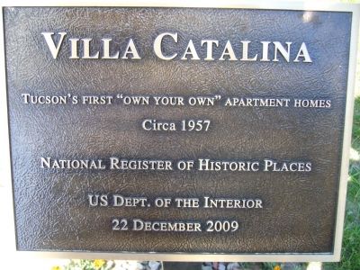 Villa Catalina Marker image. Click for full size.