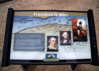 Freedom is Won Marker image. Click for full size.