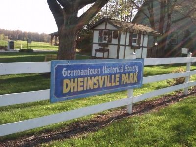 Dheinsville Settlement Marker image. Click for full size.