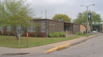 Town of Eagle Lake Marker location. image. Click for full size.