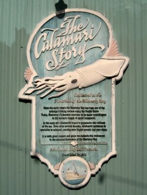 The Calamari Story Marker image. Click for full size.