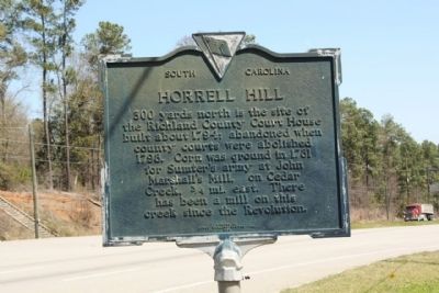 Horrell Hill Marker image. Click for full size.