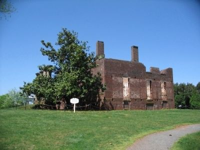 Barboursville Ruins and Marker. Click for full size. Barboursville Ruins and Marker image. Click for full size.