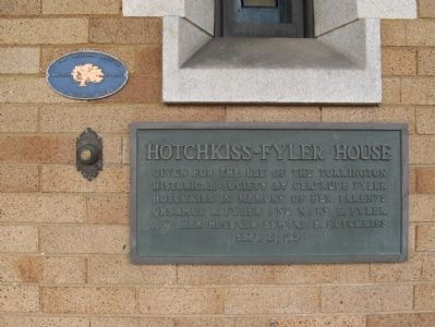 Hotchkiss-Fyler House Marker image. Click for full size.