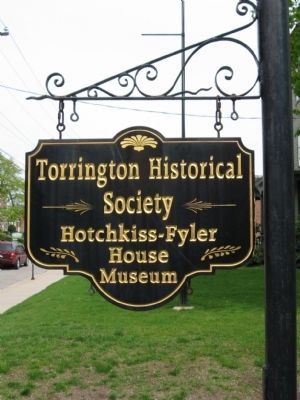 Torrington Historical Society Marker image. Click for full size.