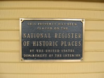 James Alldis House Marker. Click for full size. James Alldis House Marker image. Click for full size.