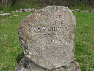 Granite Marker on the Site image. Click for full size.