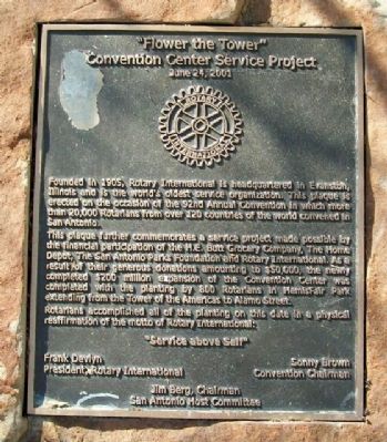 "Flower the Tower" Marker image. Click for full size.