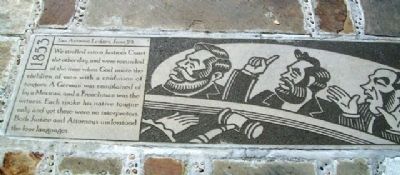 Justice's Court Marker image. Click for full size.