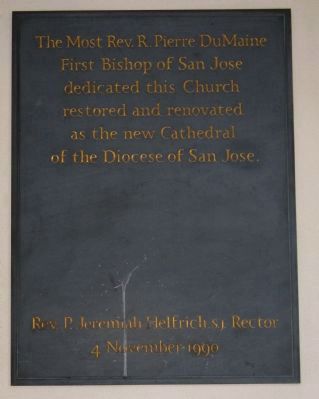 A Second Plaque Mounted on the Wall in the Vestibule at the Entrance image. Click for full size.