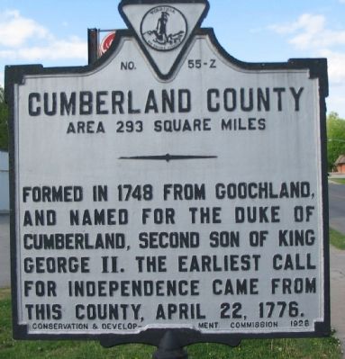 Cumberland County Side. Click for full size. Cumberland County Side image. Click for full size.