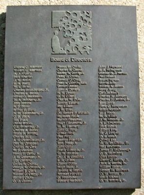 HemisFair'68 Board of Directors Marker image. Click for full size.