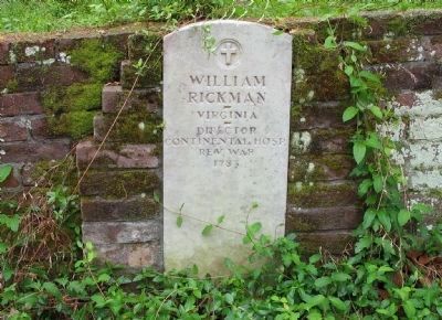 Gravesite of William Rickman image. Click for full size.