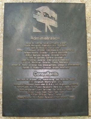 HemisFair'68 Administration Marker image. Click for full size.