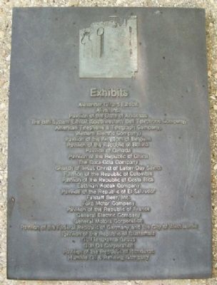HemisFair'68 Exhibits Marker image. Click for full size.