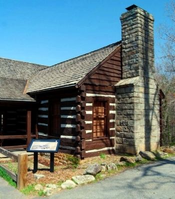 A CCC Classic Marker and Table Rock Lodge image. Click for full size.