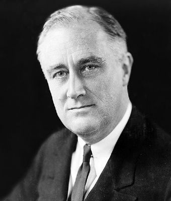 Franklin Delano Roosevelt<br>(1882–1945) image. Click for full size.