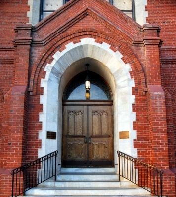 St Mary's Catholic Church South Entrance. Click for full size. St Mary's Catholic Church South Entrance image. Click for full size.