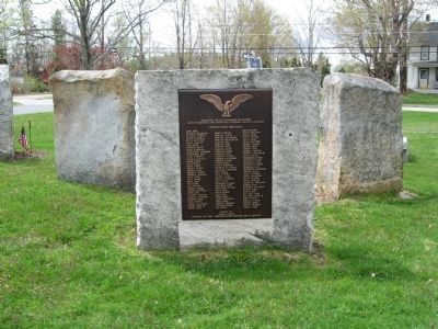 Goshen French and Indian War & Revolutionary War Memorial image. Click for full size.